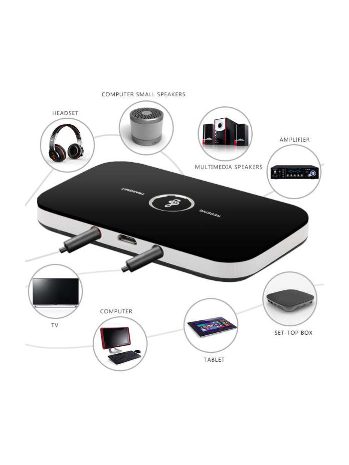 2 in 1 Wireless B6 5.0 Adapter Bluetooth Transmitter Receiver-BE1937/BR14088