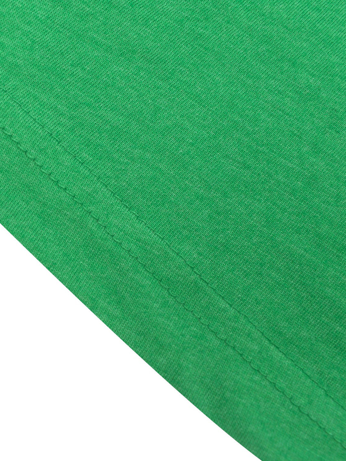 L.A.T Crew Neck Single Jersey Tee Shirt For Kids-Green Melange-SP2089