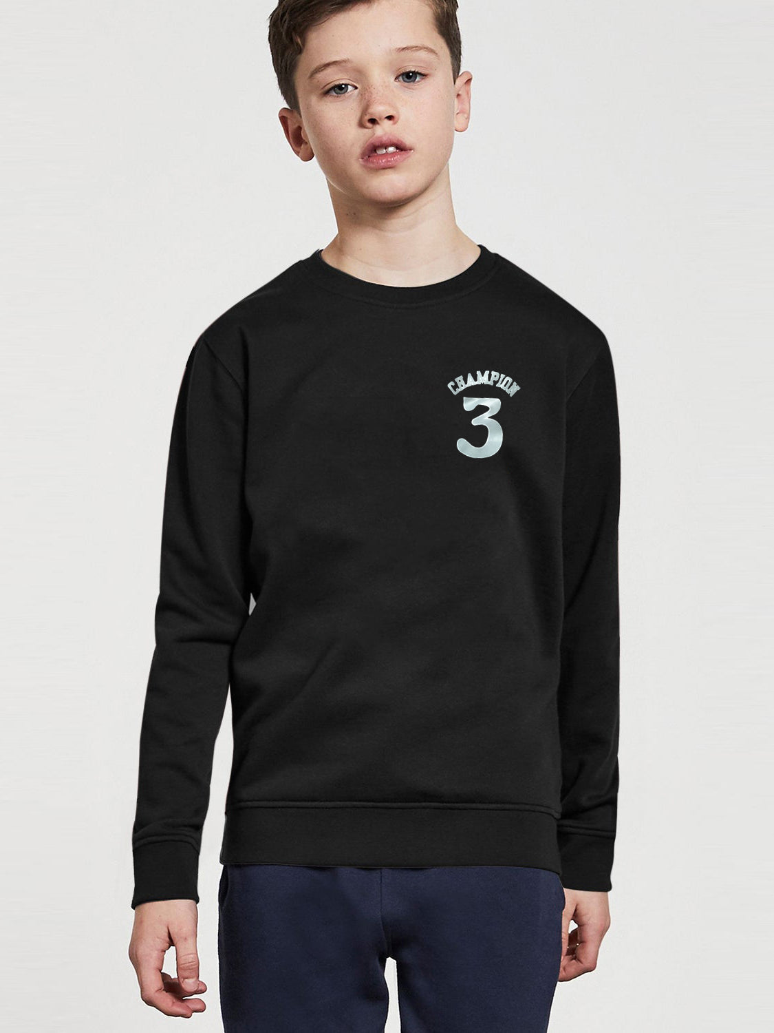 Champion terry cheap crewneck