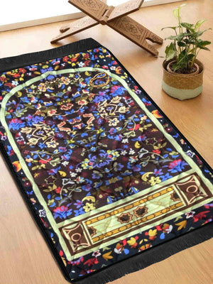 Super Soft Muslim Prayer Foam Thick Velvet Non-Slip Janamaz-BE1649/BR13880