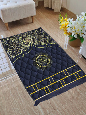 Super Soft Muslim Prayer Foam Thick Velvet Non-Slip Janamaz-BE1650/BR13881