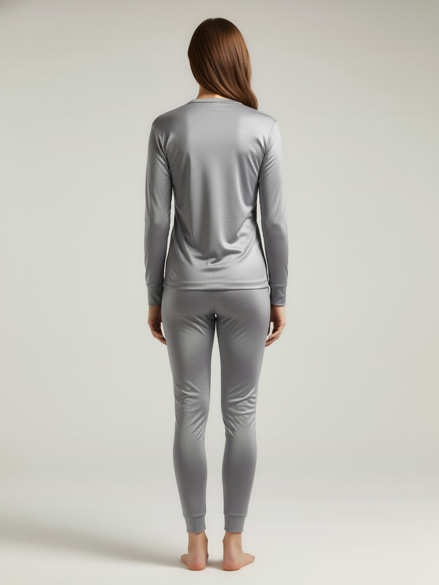 VZV Warmer Suit For Women-Silver-VZV05