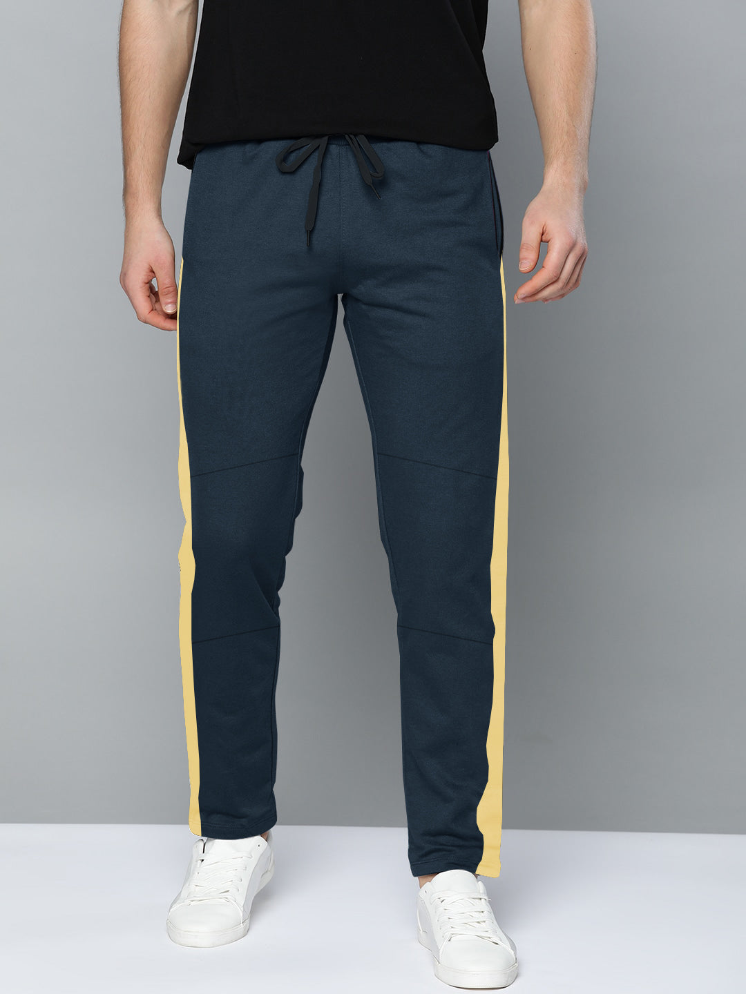 Mast And Harbour Cream Trousers - Buy Mast And Harbour Cream Trousers  online in India