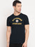 47 Single Jersey Crew Neck Tee Shirt For Men-Dark Navy with Print-BE1016