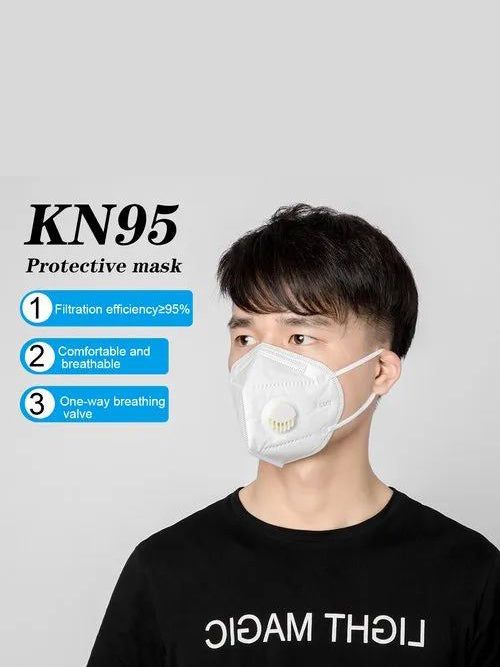 Unisex Men's Women Anti-Dust Mouth Face Mask-White-SP2707