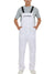 Wellwork Cargo Work Dungarees Basic Parachute Work Suit For Men-White-SP3357