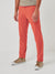 Morfin Slim Fit Cotton Chino Pent For Men-Fruit Punch-RT1810