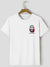 Nxt Single Jersey Crew Neck Tee Shirt For Men-White-SP3004