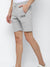 Nyc Polo Terry Fleece Short For Men-Grey Melange-SP169