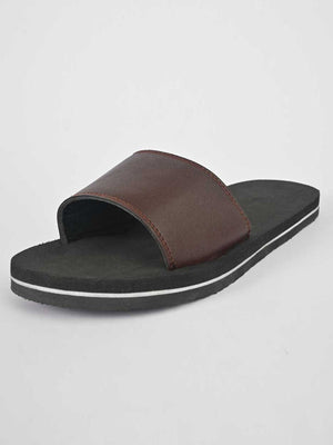 Winnipeg Style Slides For Men-Brown-RT1860