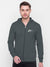 NK Terry Fleece Zipper Hoodie For Men-Slate Grey-SP3315