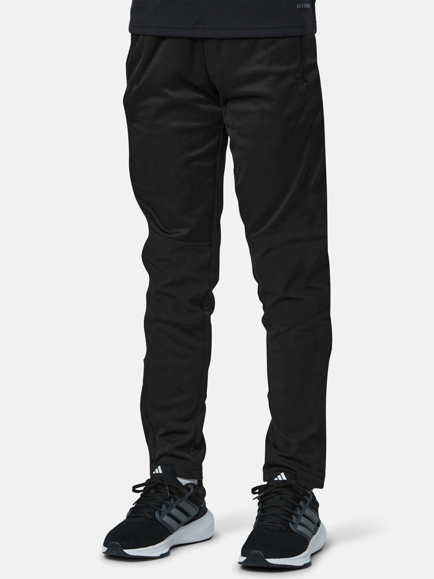 Next Fleece Regular Fit Trouser For Kids-Black-SP990