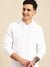 Louis Vicaci Fleece Pullover Hoodie For Men-White-SP933