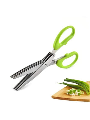 5 Layer Scissor Stainless Steel Manual Vegetable Cutter-SP2699