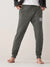 Nyc Polo Slim Fit Fleece Jogger Trouser For Men-Grey-SP3308