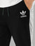 ADS Fleece Jogger Sweatpant For Men-Black with Grey Melange Panel-BE2606