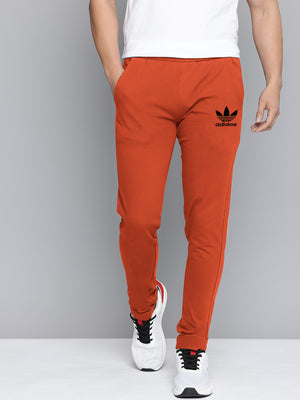 ADS Fleece Jogger Sweatpant For Men-Blaze Orange-BE2672