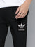 ADS Fleece Slim Fit Jogger Trouser For Men-Black-BE2792