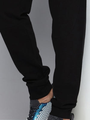 ADS Terry Fleece Jogger Sweatpant For Men-Black-BE2585