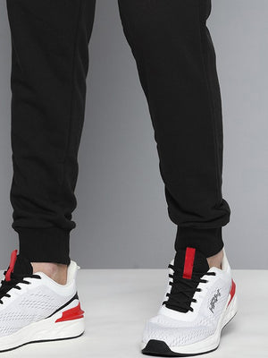 ADS Terry Fleece Jogger Sweatpant For Men-Black-BE2650