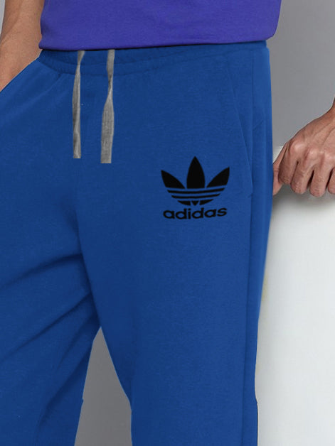 ADS Terry Fleece Jogger Sweatpant For Men-Blue-BE2645