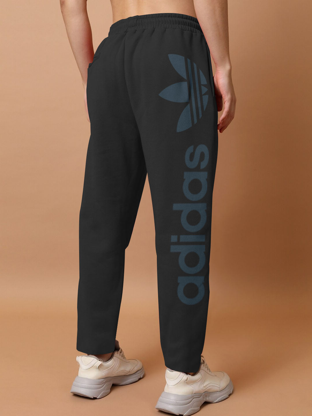 Adidas originals fleece slim pant shops