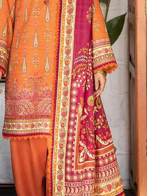 Asim Jofa Bana Dora Digital Printed Lawn Unstitched 3 Pcs Suit For Women-BE3088/BR14978