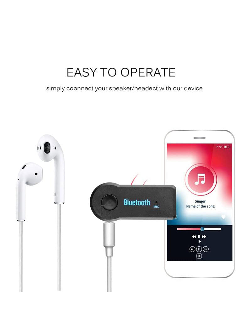 B6 Car Bluetooth Aux Wireless Aux Audio Receiver-BE1938/BR14089