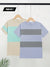 Pack Of 2 Panel Style T Shirt For Men