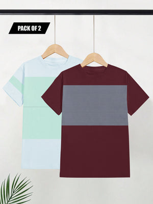 Pack Of 2 Half Sleeve T Shirt For Men