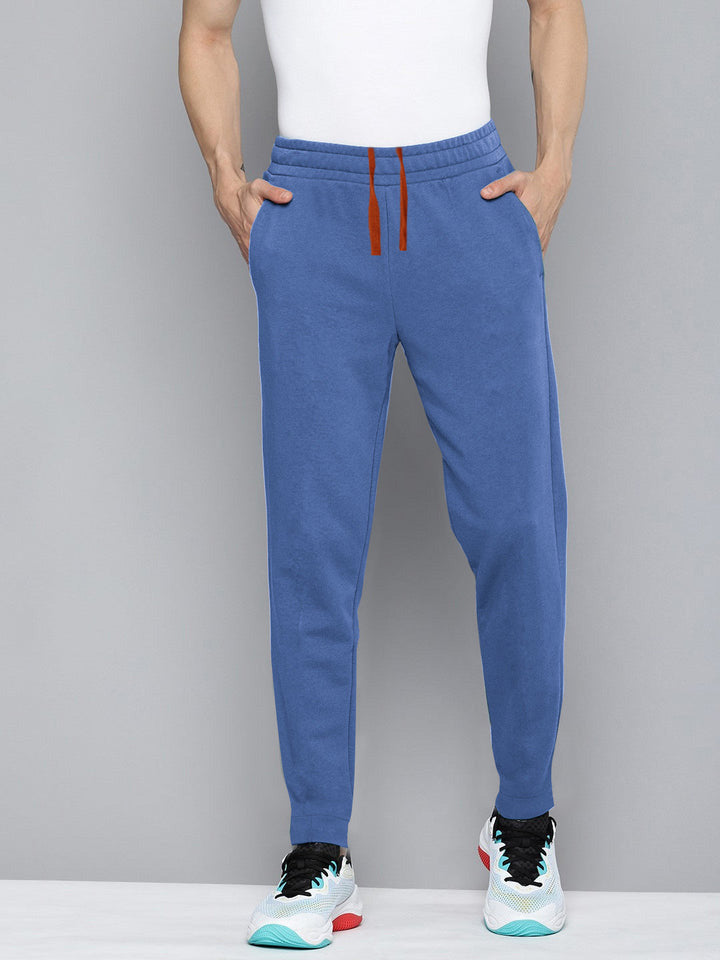 ADS Terry Fleece Jogger Sweatpant For Men-Dark Sky Blue-BE2587