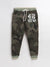 Red Pearl Fleece Jogger Trouser For Kids-Camouflage-BE343