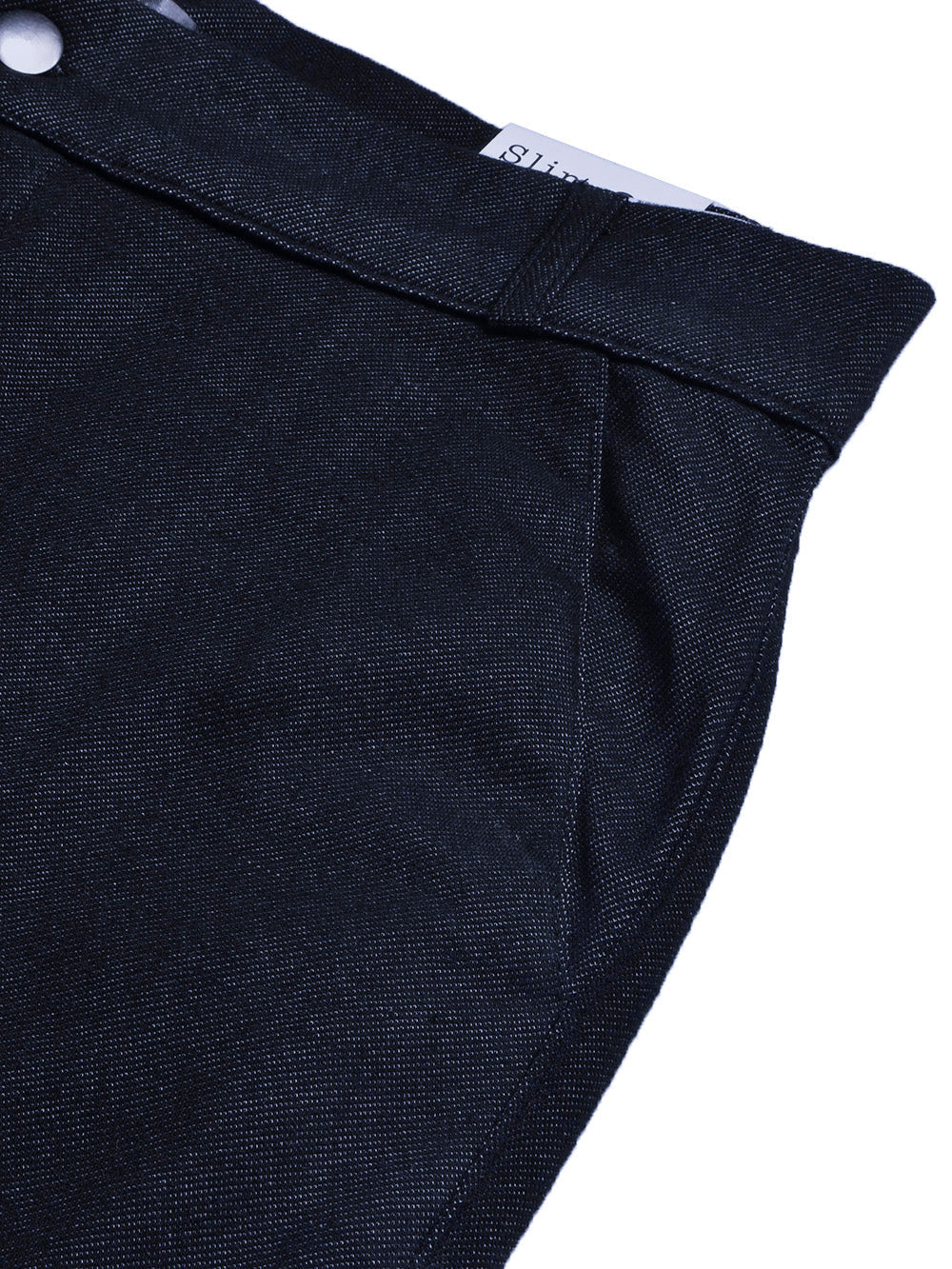 Louis Vicaci Super Stretchy Slim Fit Interlock Denim Pent For Men-Navy with Noise-BR13131