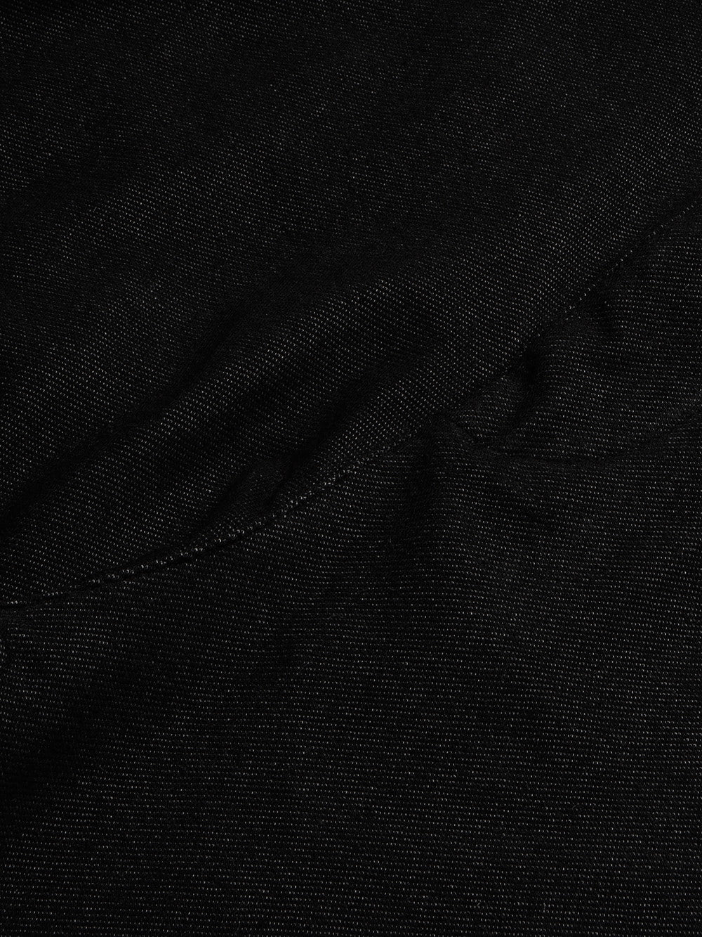 Louis Vicaci Super Stretchy Slim Fit Interlock Denim For Men-Black with Noise-BR13036