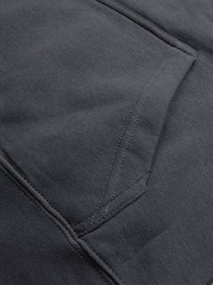 Louis Vicaci Fleece Pullover Hoodie For Men-Dark Grey-BR838