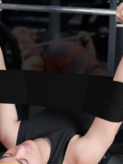 Bench Press Band Sling Weightlifting Power Lifting Training-Black-LV533