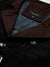 Pauldyar Stylish Suede Coat For Men-Black-BE240/BR1048
