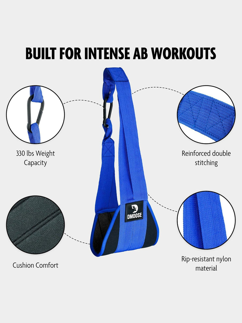 DMoose Fitness Ab Straps Workout Equipment for Men & Women-LV382