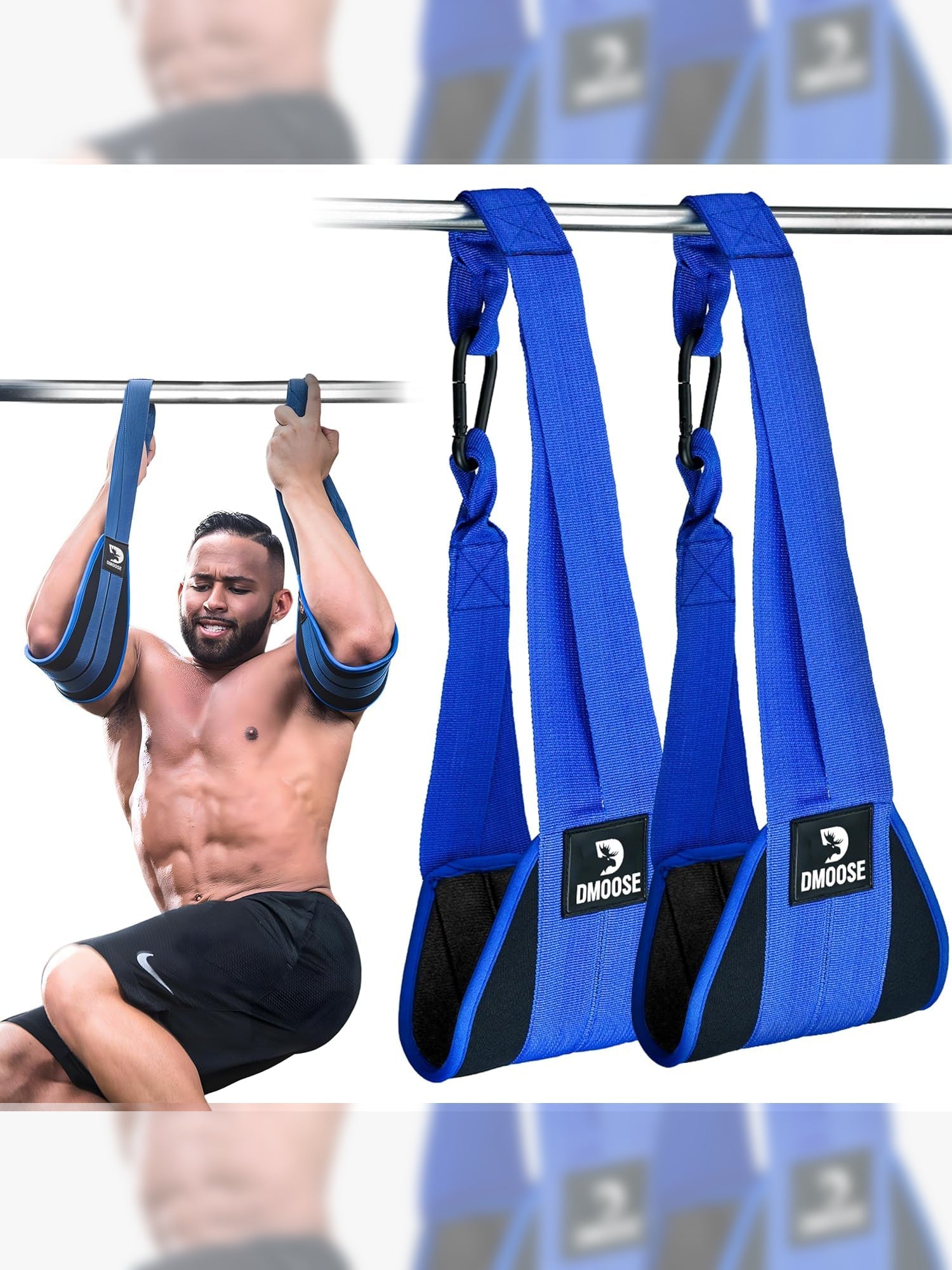 DMoose Fitness Ab Straps Workout Equipment for Men & Women-LV382