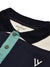 LV Summer Polo Shirt For Men-Aqua Green with Off White & Navy-SP1576/RT2377