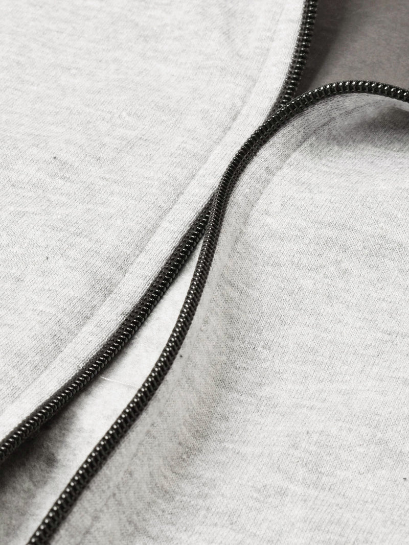 Louis Vicaci Fleece Zipper Tracksuit For Men Off-White Melange-RT2126