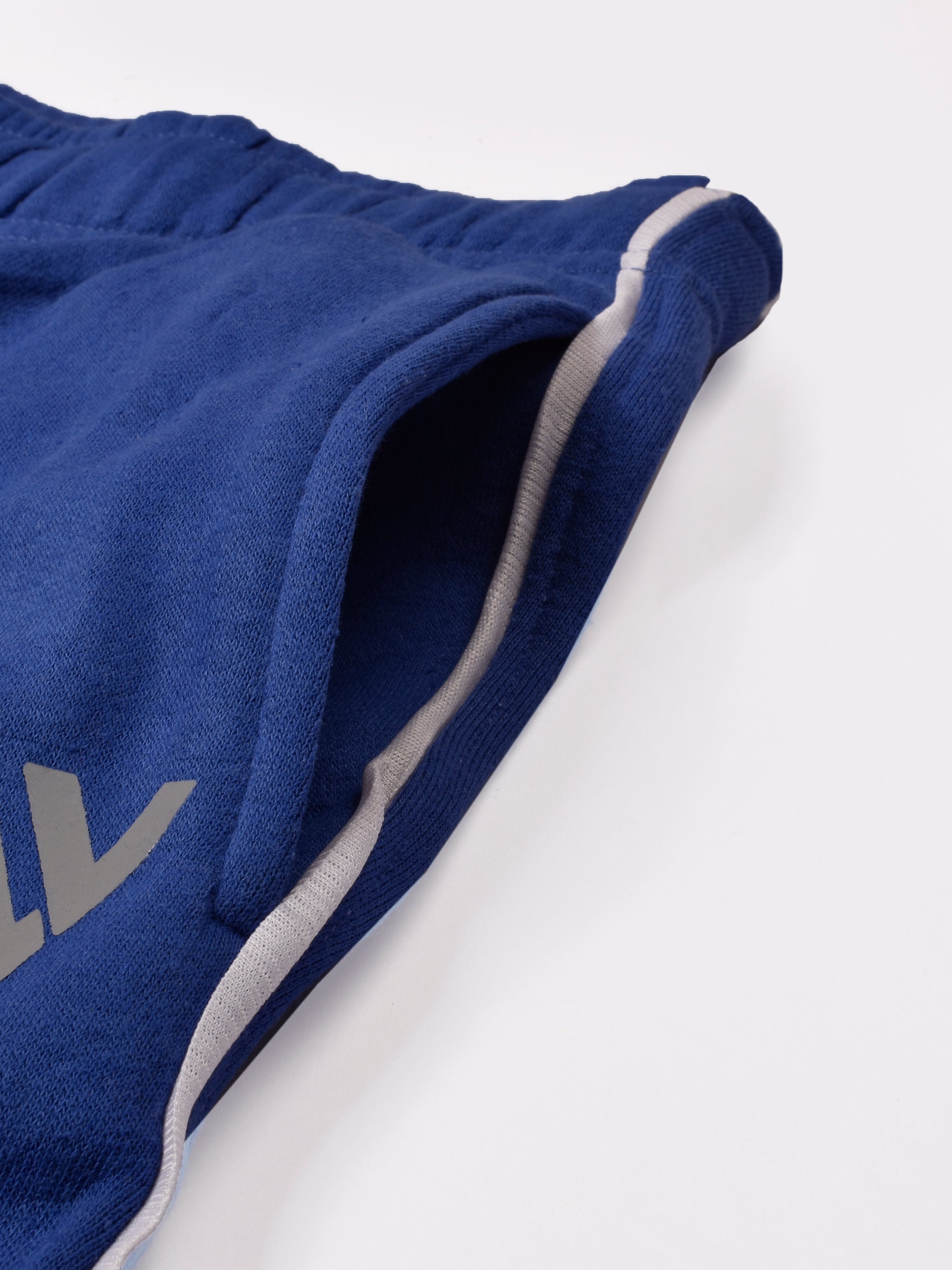 Louis Vicaci Fleece Zipper Tracksuit For Men-Royal Blue-RT1349