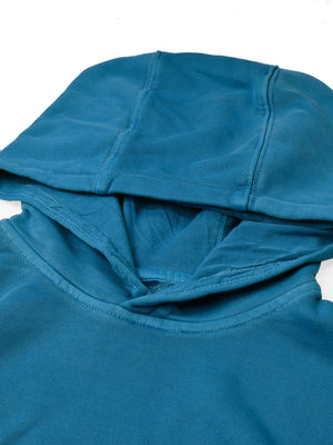Next Terry Fleece half Sleeve Pullover Hoodie For Men Blue-SP337/RT2137