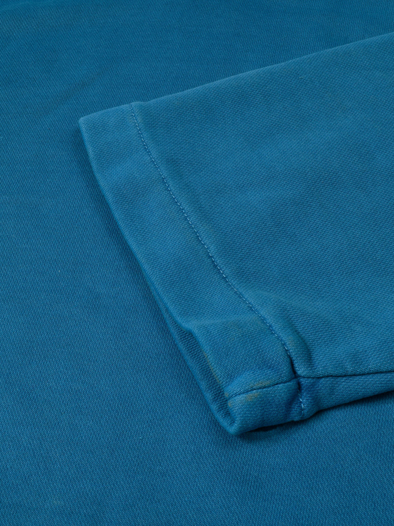 Next Terry Fleece half Sleeve Pullover Hoodie For Men Blue-SP337/RT2137