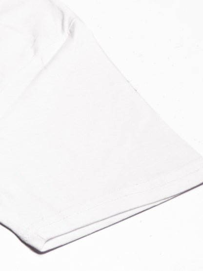 47 Single Jersey Crew Neck Tee Shirt For Men-White with Print-SP1649/RT2389