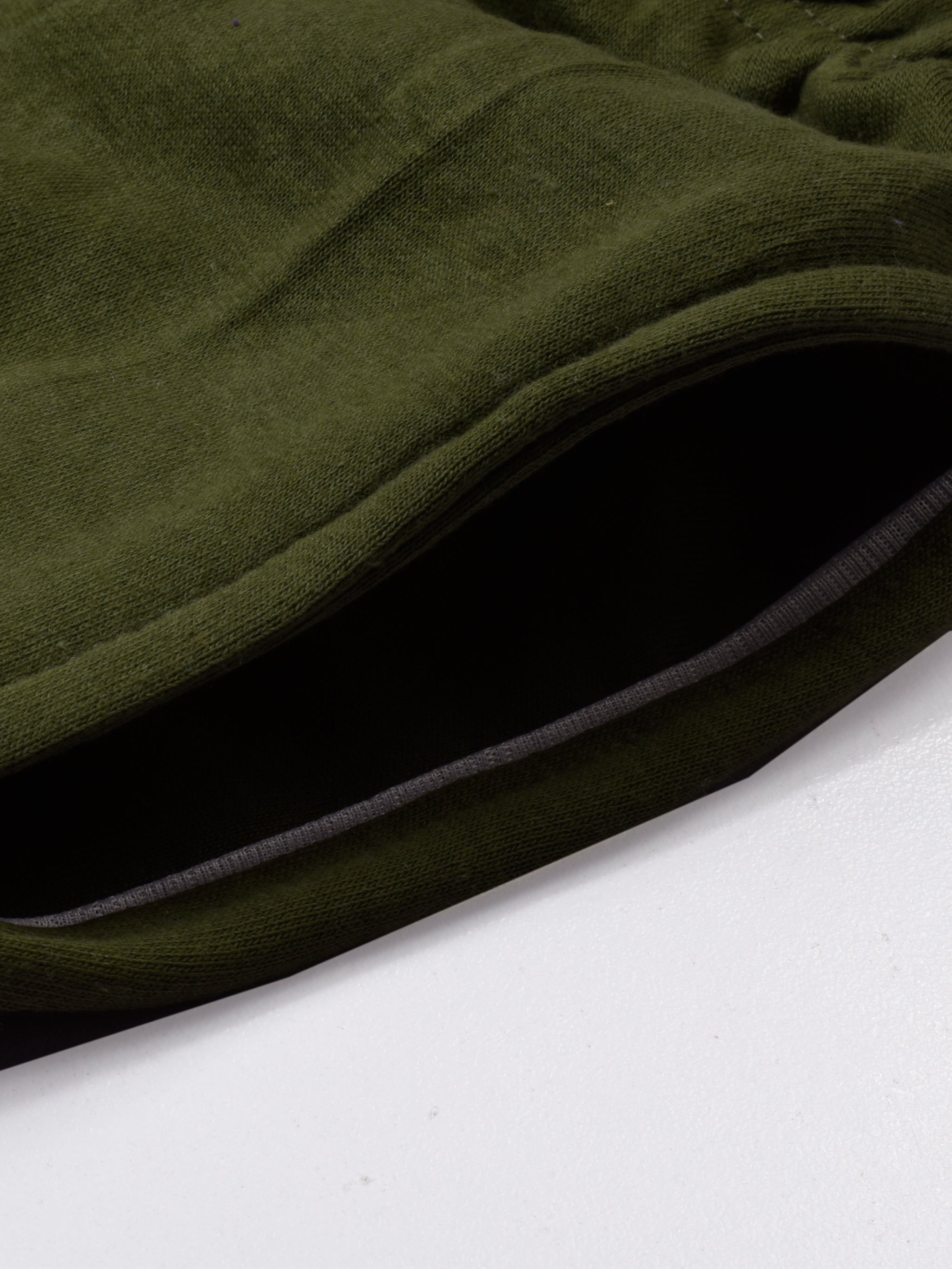 Louis Vicaci Fleece Zipper Tracksuit For Men-Olive Green-RT1344