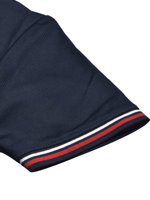 LV Summer Active Wear Polo Shirt For Men-Dark Navy-BE1312/BR13557