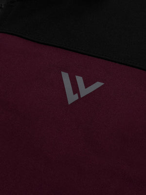 Louis Vicaci Lightning Flash Training Tracksuit For Men-Maroon & Black-RT1376