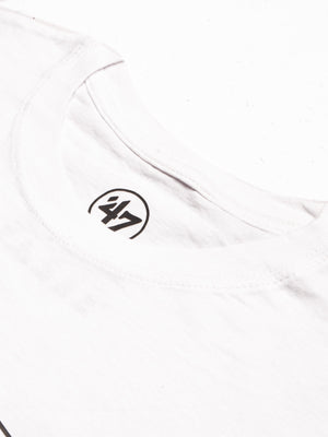 47 Single Jersey Crew Neck Tee Shirt For Men-White with Print-SP1650/RT2390