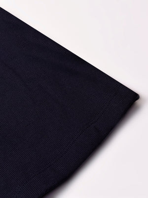Louis Vicaci Fleece Sleeveless Zipper Sweater For Men-Navy Blue-RT1508